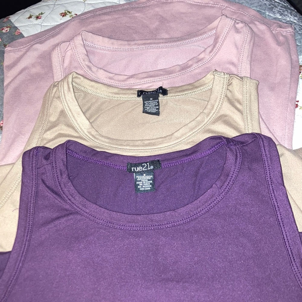3 tank tops